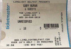 Belfast Ticket